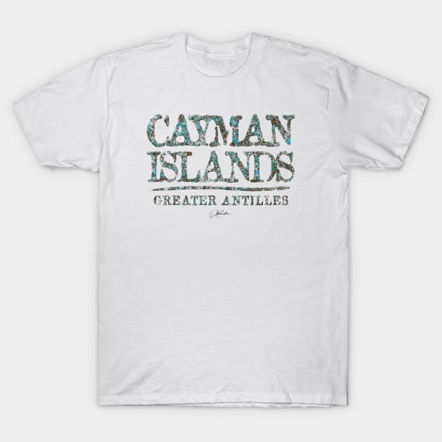 Cayman Islands, Greater Antilles T-Shirt by jcombs